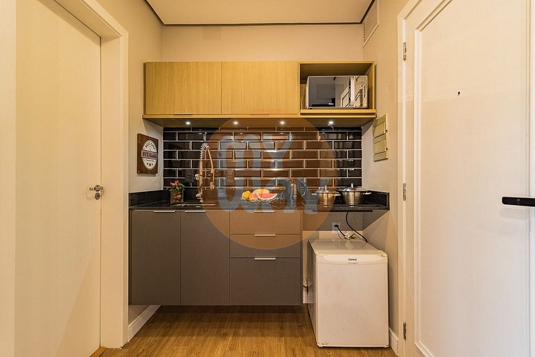 Century Park Living 603 | Apartamento com cozinha na CB
