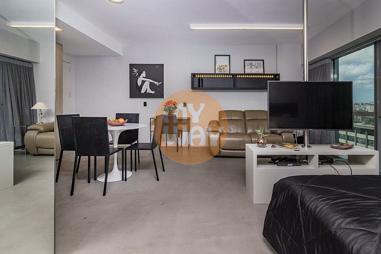 Apartamento completo | Piscina | Praia de Belas