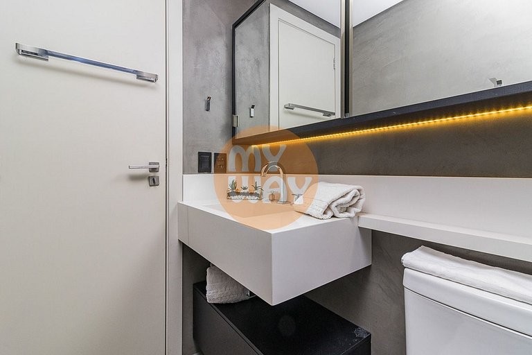 Apartamento completo | Piscina | Praia de Belas