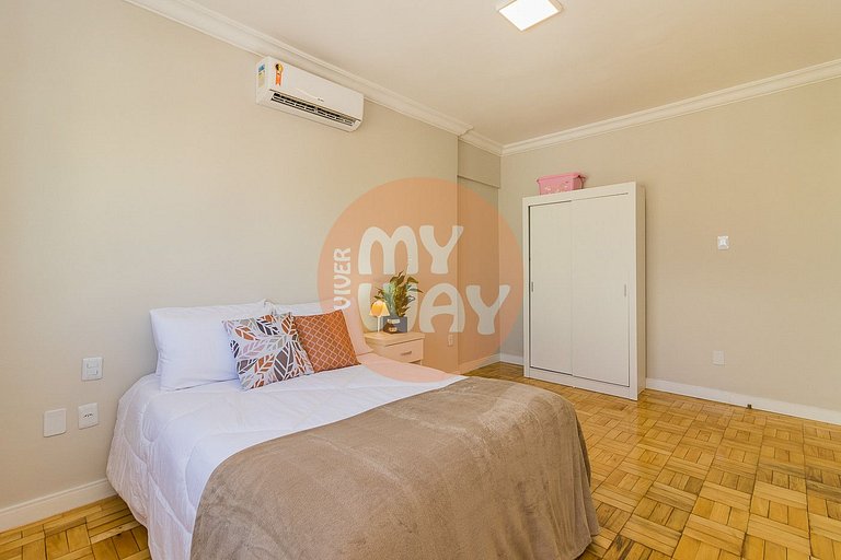 Maya 146 | Apartamento super equipado com linda vista e ótim