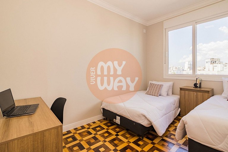 Maya 146 | Apartamento super equipado com linda vista e ótim