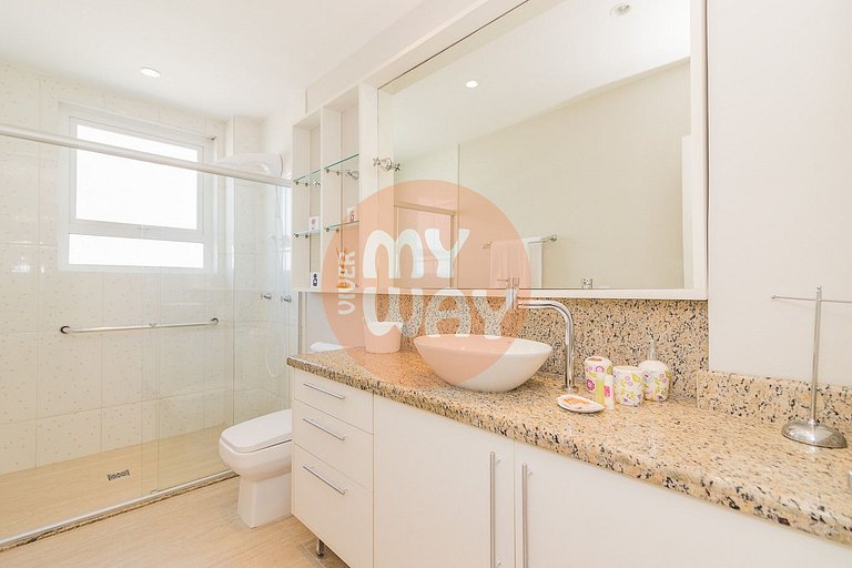 Maya 146 | Apartamento super equipado com linda vista e ótim
