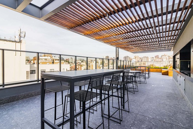 Studio Moderno | Piscina | Auxiliadora GO 24 - 308