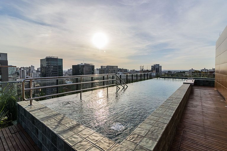 Studio Moderno | Piscina | Auxiliadora GO 24 - 308