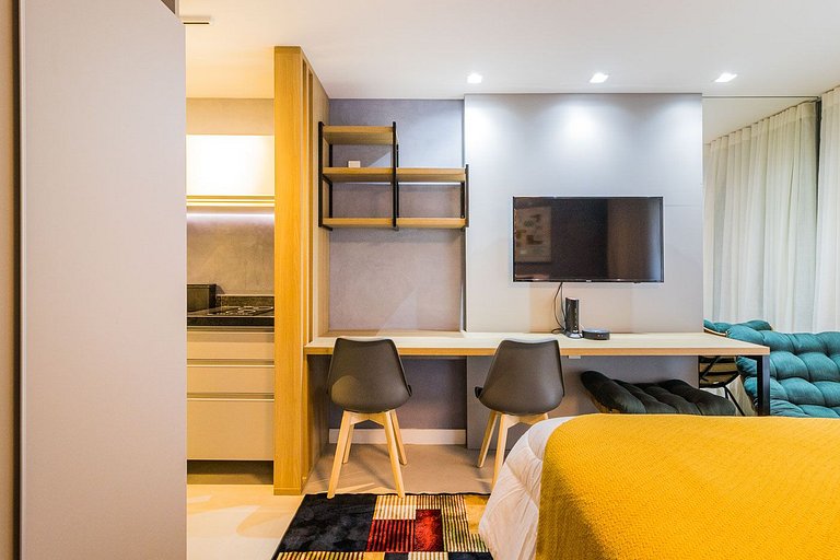 Studio Moderno | Piscina | Auxiliadora GO 24 - 308