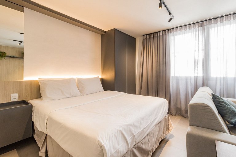 Studio Completo | Próx. Santa Casa | Centro DUQ303