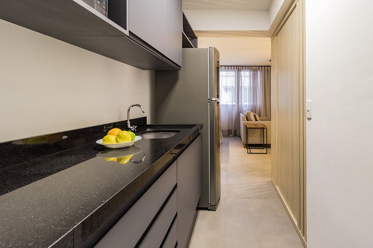 Duque by My Way 406 | Apartamento amplo e bem equipado no Ce