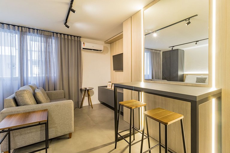 Duque by My Way 406 | Apartamento amplo e bem equipado no Ce