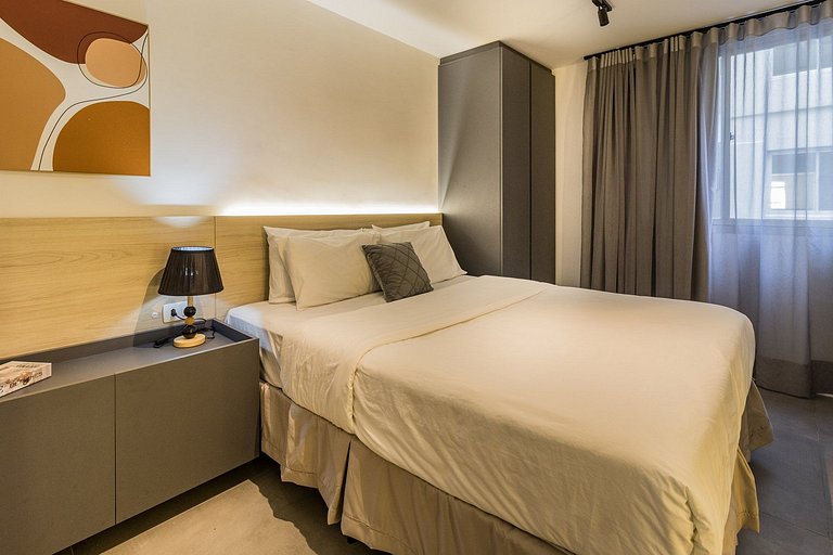 Duque by My Way 406 | Apartamento amplo e bem equipado no Ce
