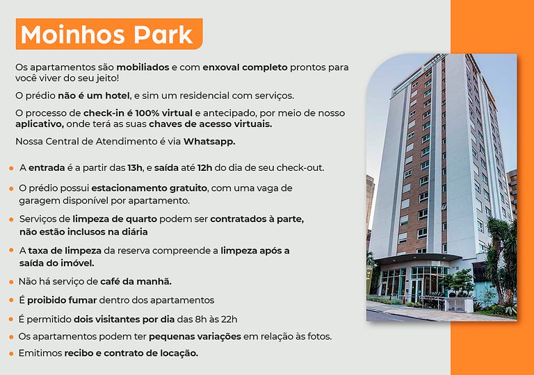 Moinhos Park 1503 | Excelente apartamento com vista para o P