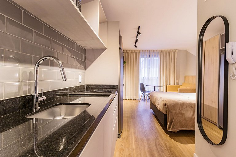 GO 24 - 410 | Apartamento equipado e aconchegante em incríve