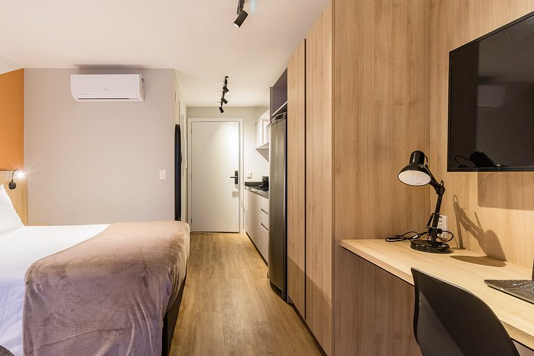 GO 24 - 410 | Apartamento equipado e aconchegante em incríve