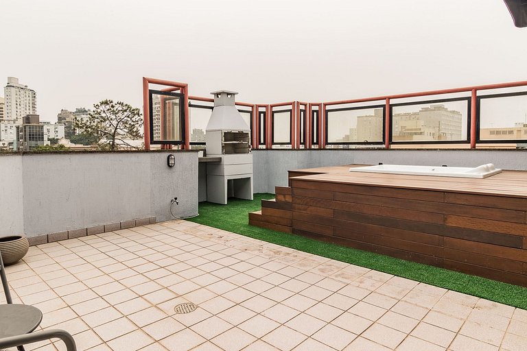Cobertura com jacuzzi no Moinhos | POS 503