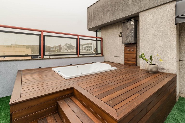Positano 503 | Incredible penthouse with hydromassage in the