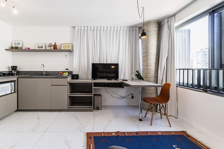 Studio Amplo | Próx. ao Moinhos | GO24 - 1001