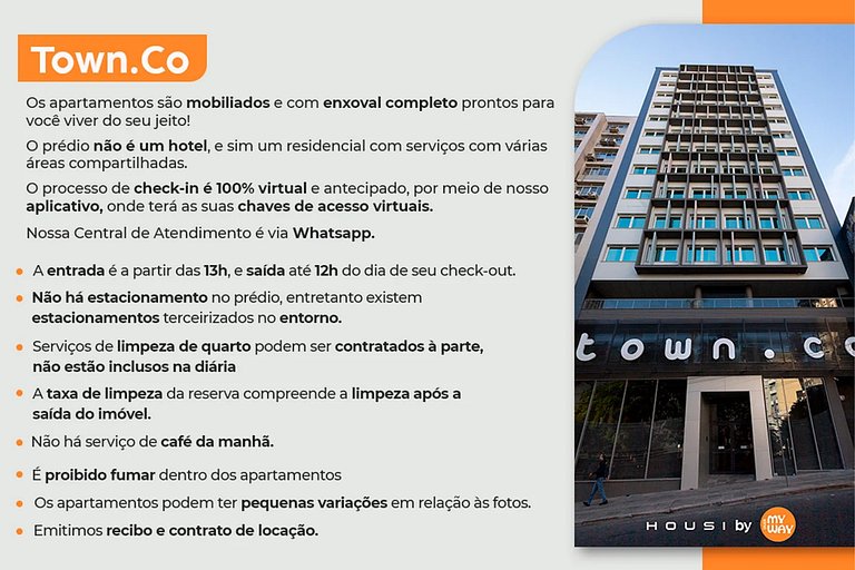 Town Co Housi by My Way 1214 | Apartamento bien equipado y e