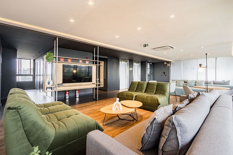 Premium Studio 204 | Next to Airport | Carlos Gomes
