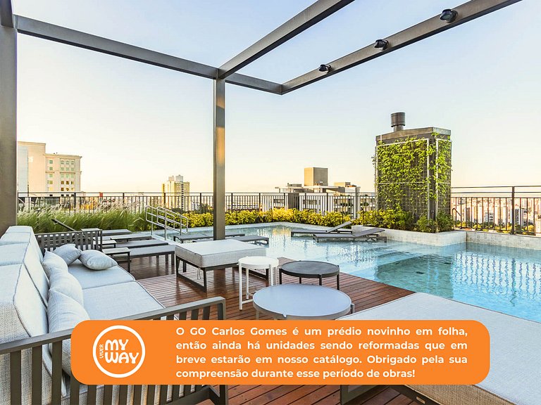 Superior Apartment 707 - GO Carlos Gomes