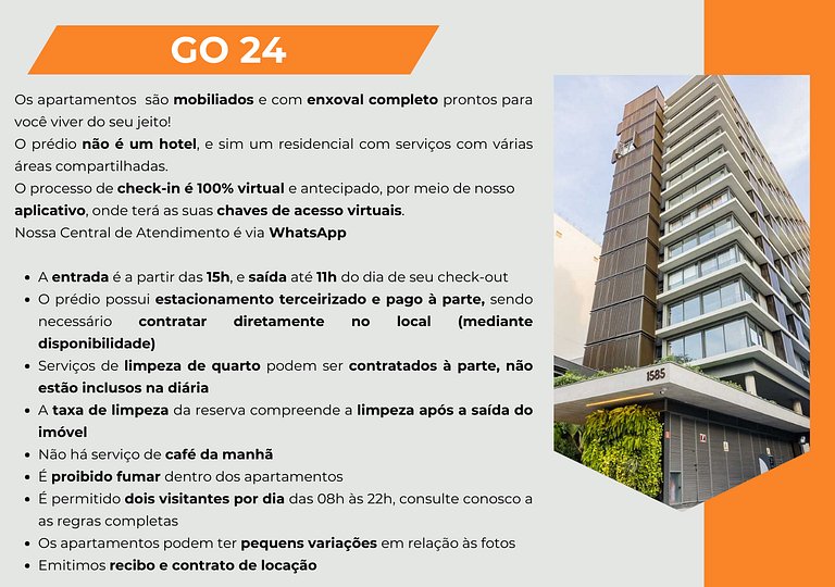 GO 24 - 1409 | Apartamento incrível, bem localizado e pronto
