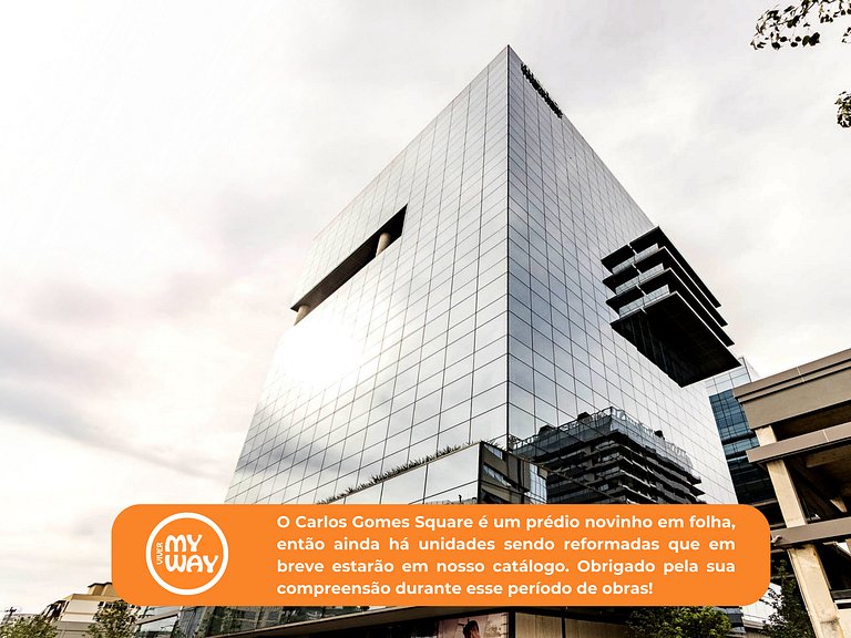 Apartamento Deluxe - Carlos Gomes Square