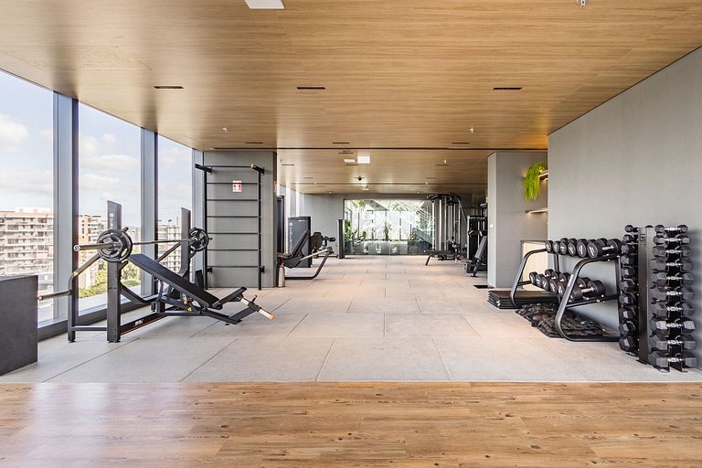 Deluxe Studio | Pool | Carlos Gomes Avenue