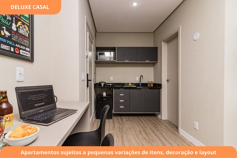 Studio sofisticado | Cerca de Orla | Cidade Baixa