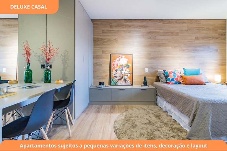 Studio sofisticado | Cerca de Orla | Cidade Baixa