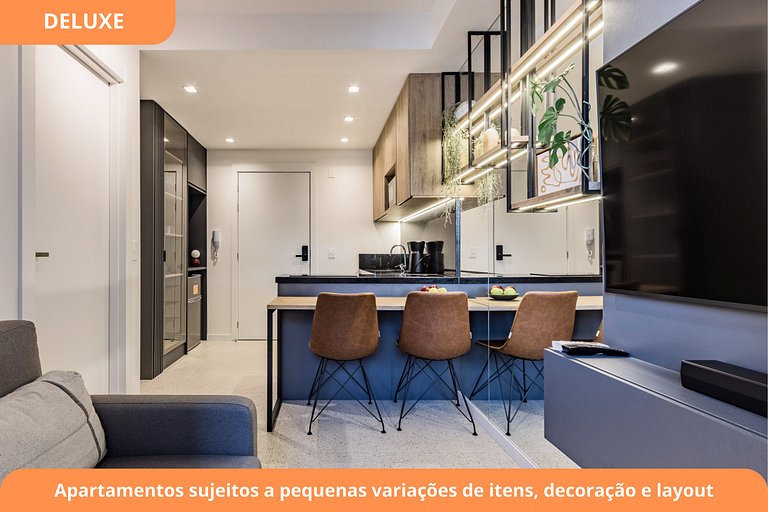 Apartamento Deluxe 407 | GO Carlos Gomes