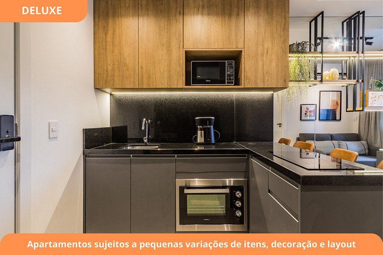 Apartamento Deluxe 407 | GO Carlos Gomes