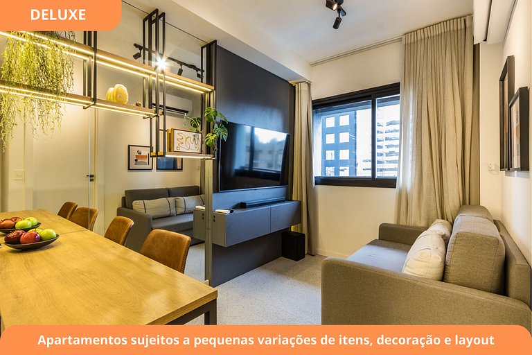 Apartamento Deluxe 407 | GO Carlos Gomes