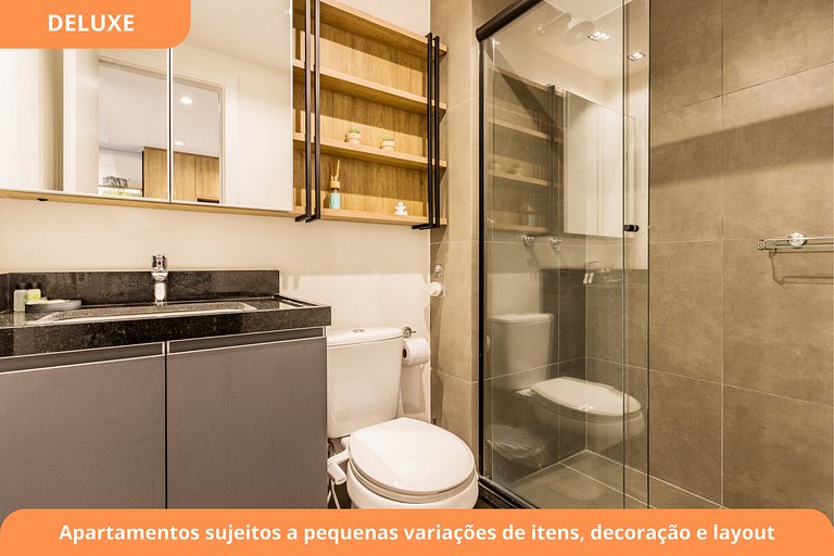 Apartamento Deluxe 407 | GO Carlos Gomes