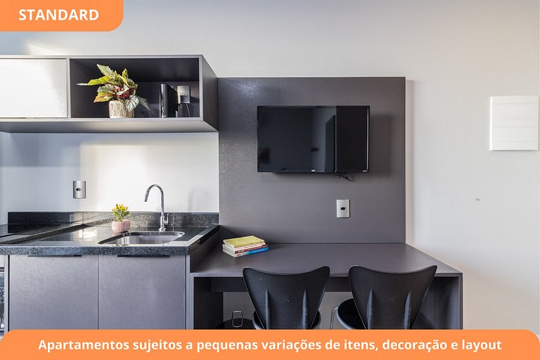 Estudio Comfortable | Cerca de Santa Casa | Centro