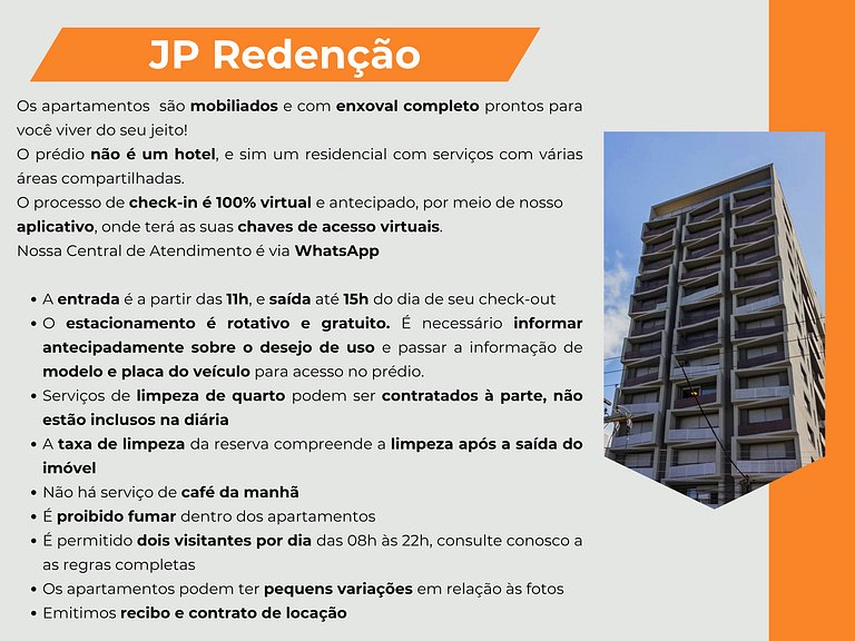 Apartamento Premium 717 - JP Redenção