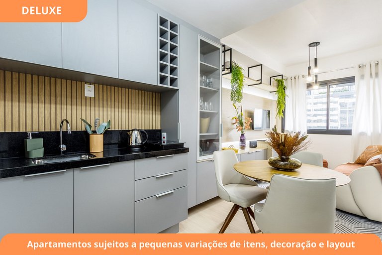 Apartamento Deluxe 407 | GO Carlos Gomes