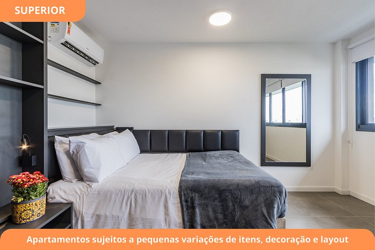 Estudio moderno | Piscina | Cidade Baixa
