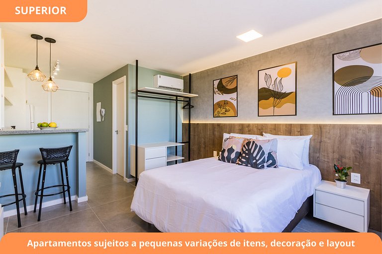 Studio Moderno | Piscina | Cidade Baixa