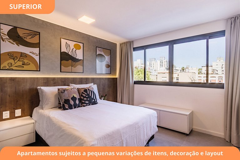 Studio Moderno | Piscina | Cidade Baixa