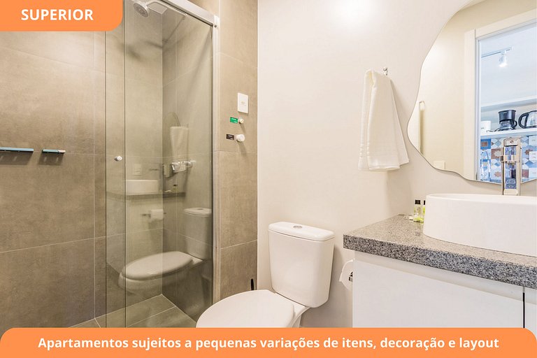 Estudio moderno | Piscina | Cidade Baixa