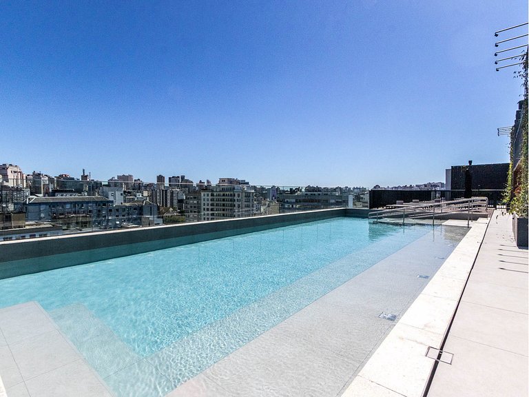Studio Moderno | Piscina | Cidade Baixa