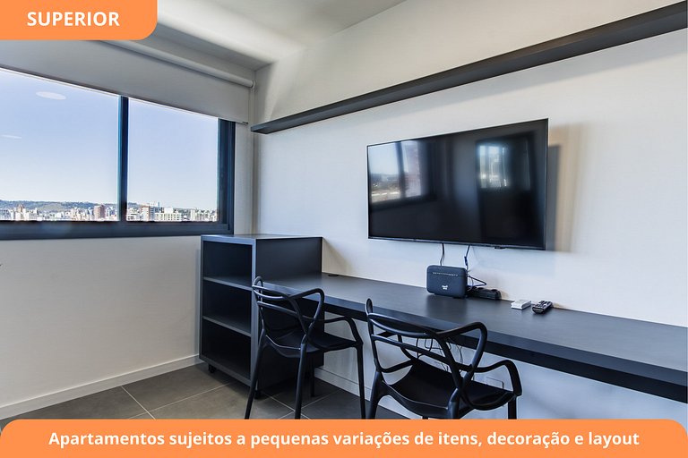 Studio Moderno | Piscina | Cidade Baixa
