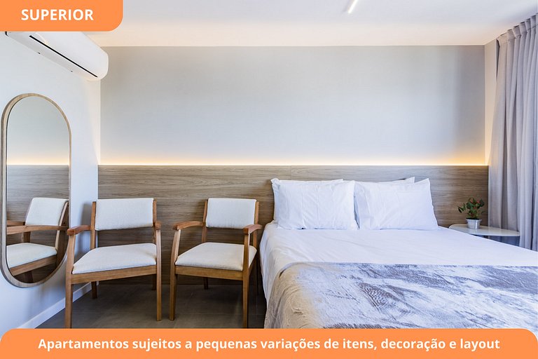Estudio moderno | Piscina | Cidade Baixa