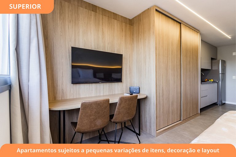 Estudio moderno | Piscina | Cidade Baixa