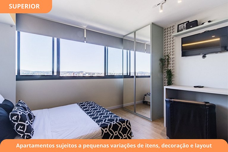 Modern Studio with Garage | Pool | Cidade Baixa