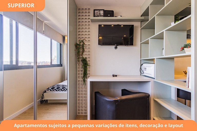 Estudio moderno con garaje | Piscina| Cidade Baixa