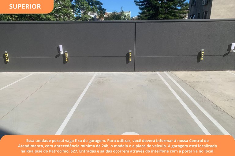 Apartamento Superior com Garagem | GO Cidade Baixa