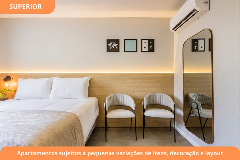 Studio Moderno | Piscina | Cidade Baixa
