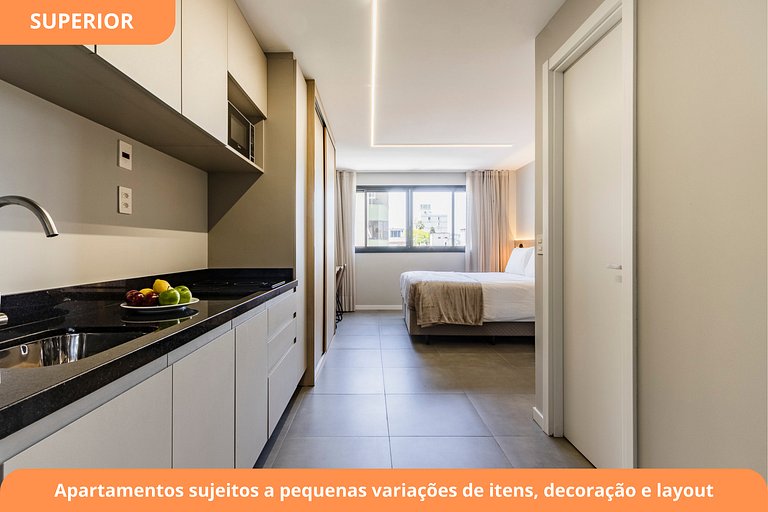Studio Moderno | Piscina | Cidade Baixa