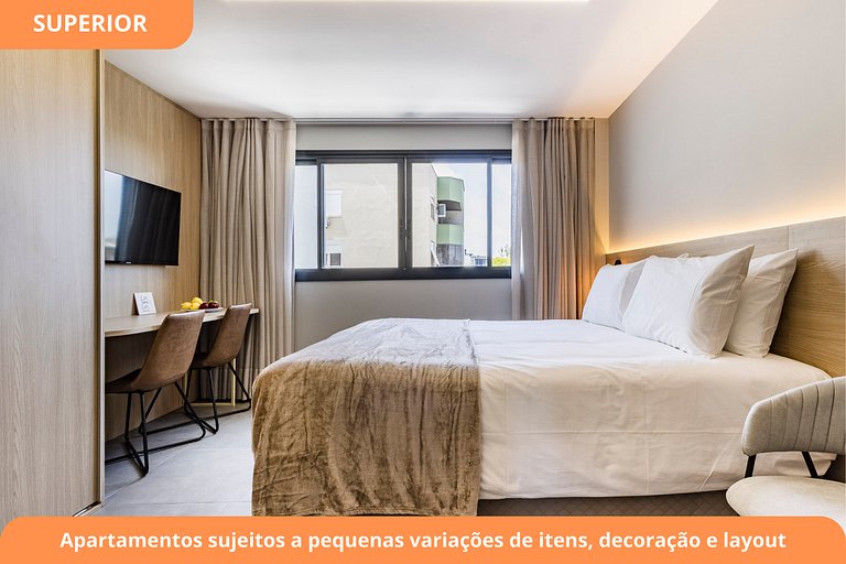 Studio Moderno | Piscina | Cidade Baixa