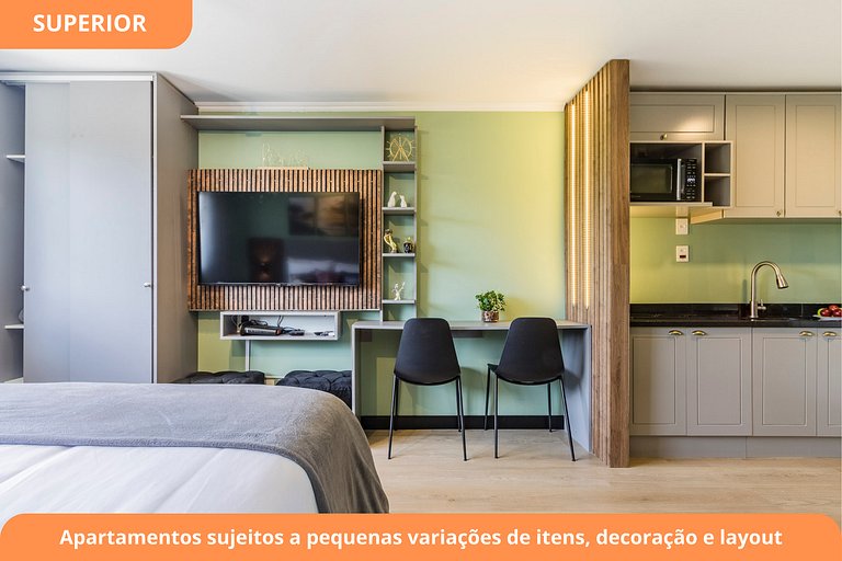 Modern Studio | Pool | Cidade Baixa