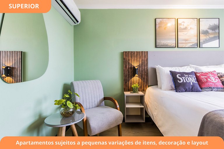 Estudio moderno | Piscina | Cidade Baixa